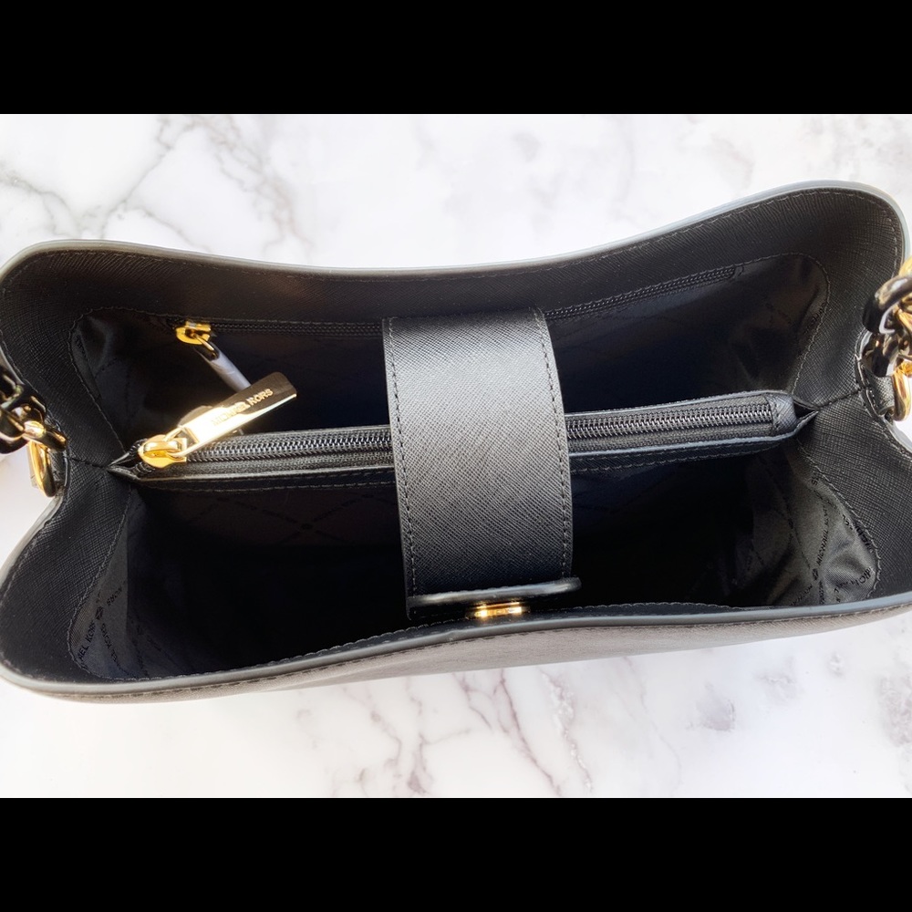 Michael kors large satchel crossbody NWT - Picture 6 of 7